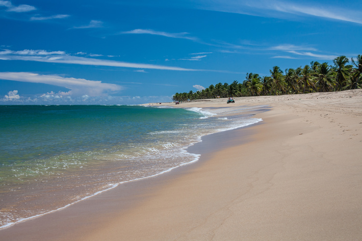 Gunga Beach - Alagoas - Maceio - Brazil